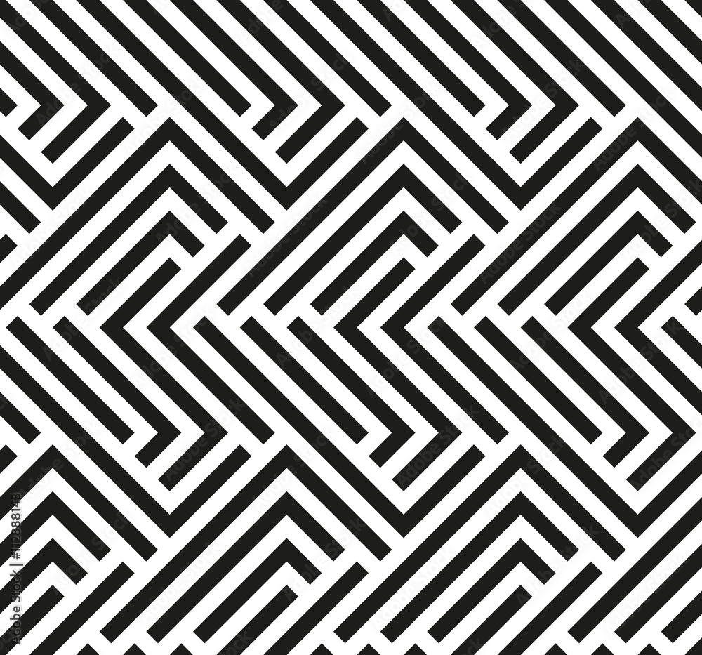 Seamless Geometric Pattern by Stripes Seamless Geometric Pattern by Stripes