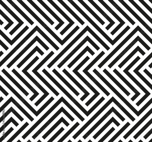 Seamless Geometric Pattern by Stripes