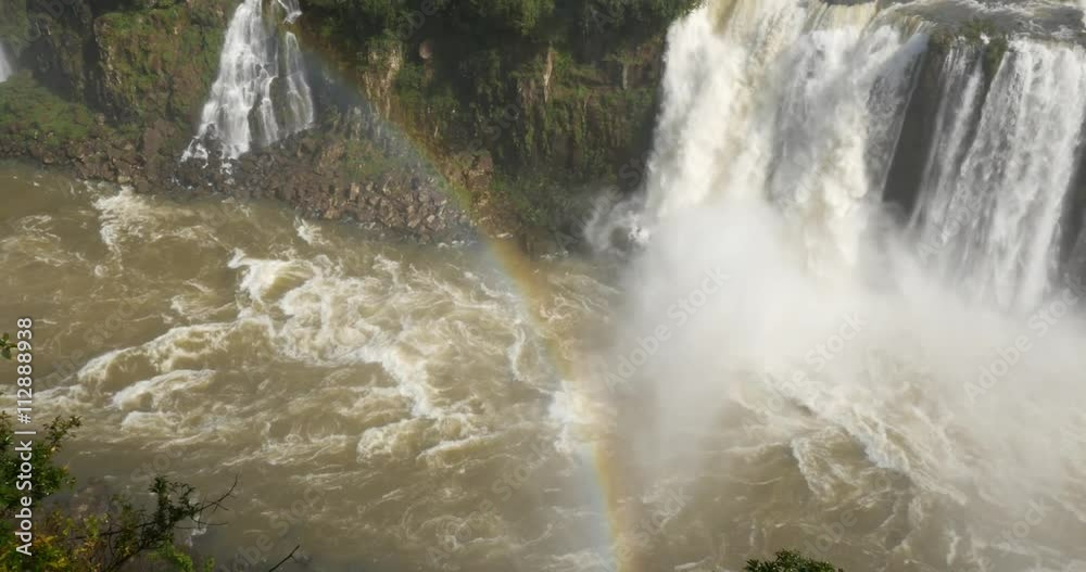 Iguazu Falls on the border of Brazil and Argentina