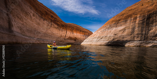 Kayaking Lake Powell Utah