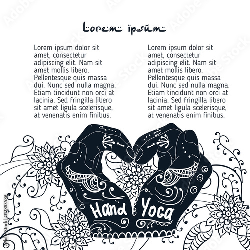 Element yoga  mudra hands