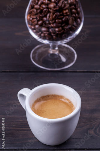 Fototapeta Naklejka Na Ścianę i Meble -  Espresso and coffee beans