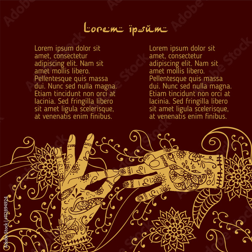 Element yoga dharmachakra mudra hands
