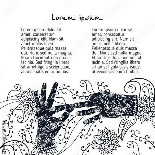 Element yoga dharmachakra mudra hands