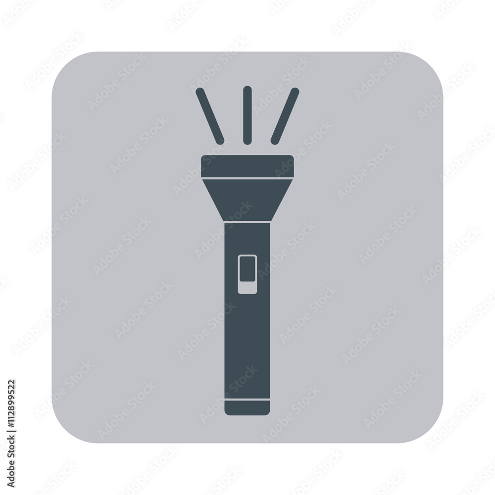 Flashlight icon, vector isolated illustration Flashlight icon, vector isolated illustration
