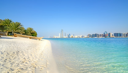 Fotobehang Abu Dhabi Abu Dhabi Verenigde Arabische Emiraten  © Anton Maltsev