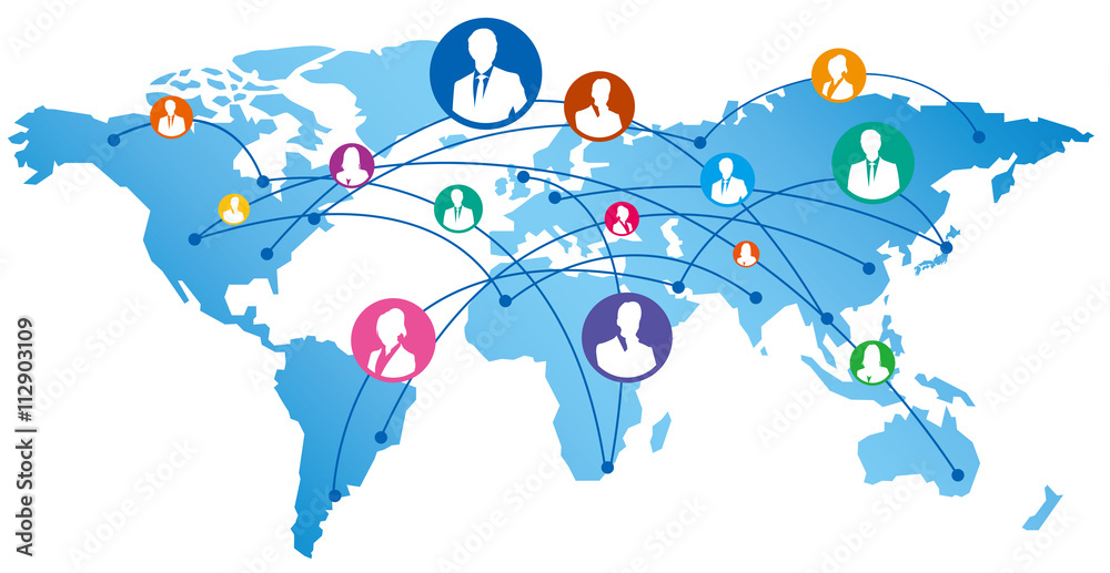 Social Network Vector Adobe Stock