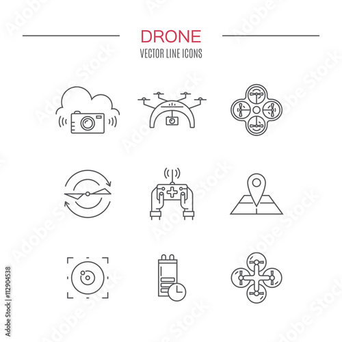 Drone Icon Collection