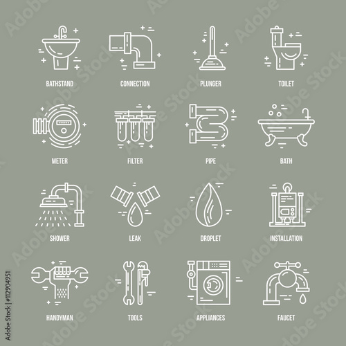 Plumbing Icons