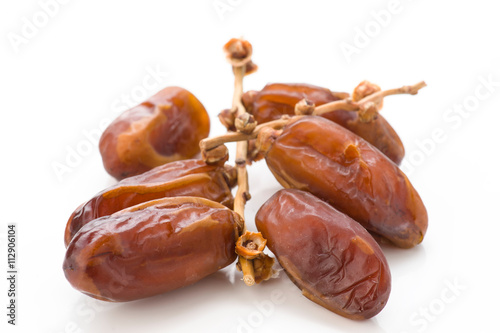 branch of tropical datils, isolated