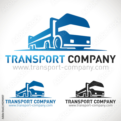 transporteur logo camion logistique fret 