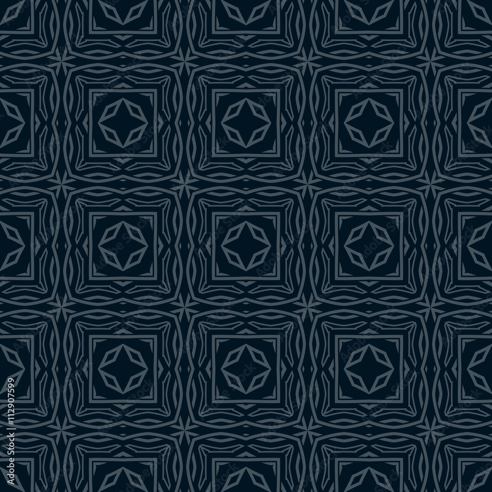 Seamless Floral Ethnic Pattern Seamless Floral Ethnic Pattern