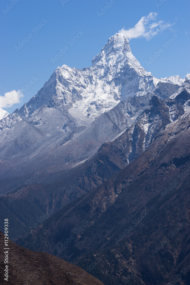 Ama Dablam mountain view, Everest region