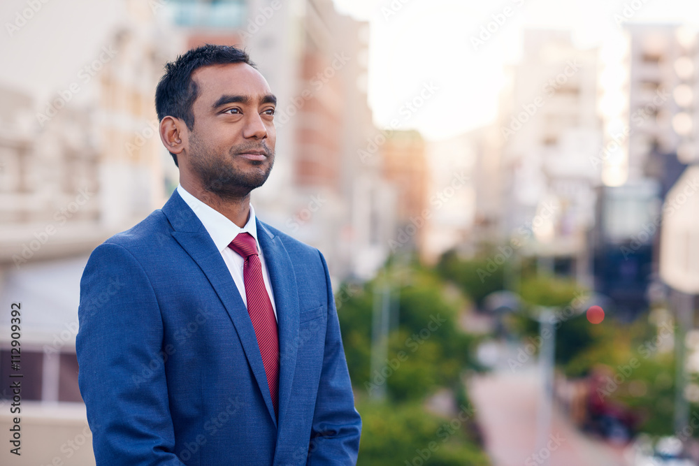 He has built his business in this city He has built his business in this city