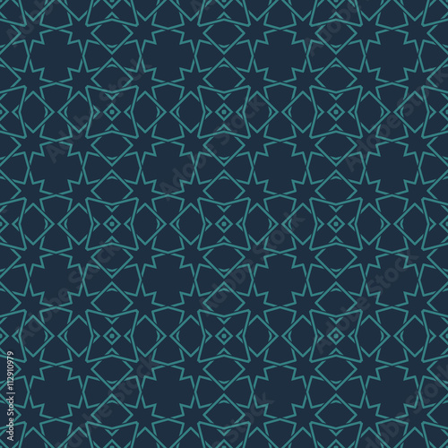 Seamless Floral Ethnic Pattern