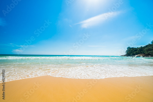 Fototapeta Naklejka Na Ścianę i Meble -  Beach and sea