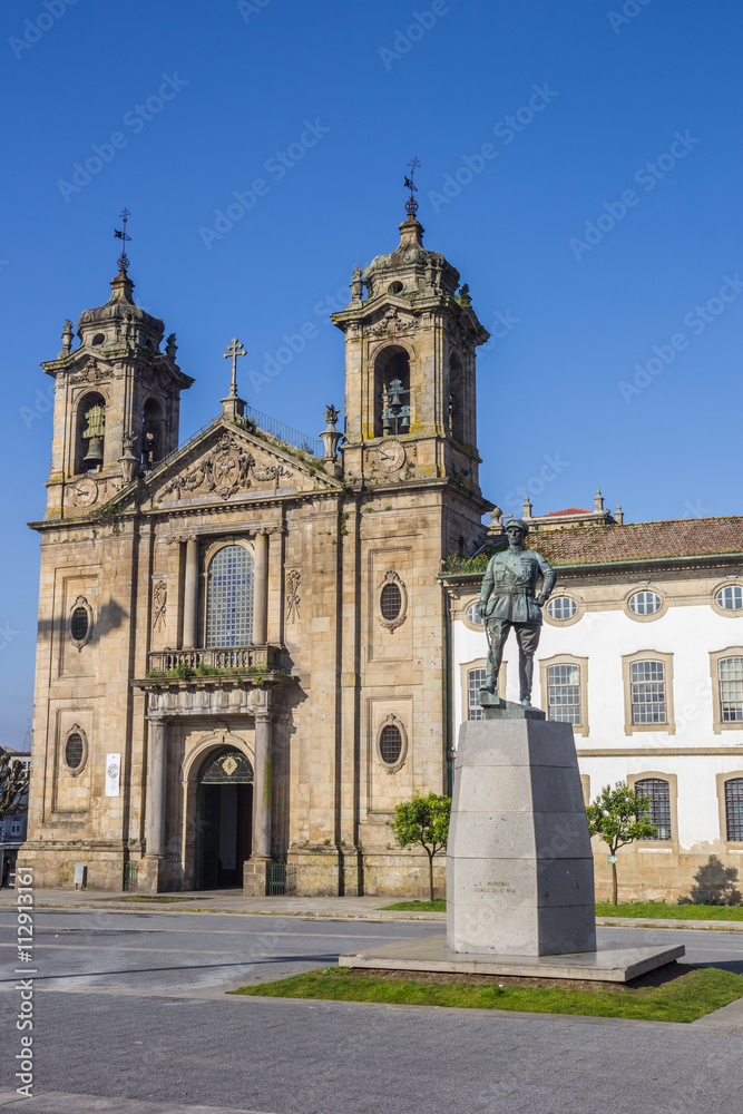Populo Church in the historical center of Braga