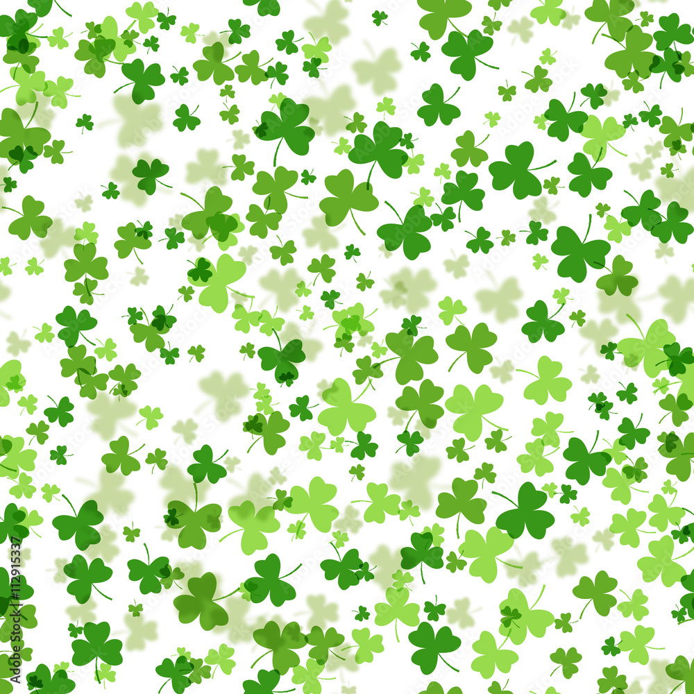 Vector seamless pattern for St Patricks Day celebration Vector seamless pattern for St Patricks Day celebration