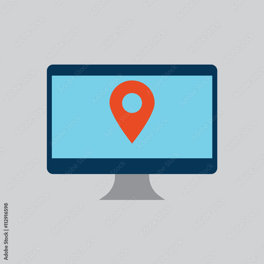 Simple Local Store Location Icon Simple Local Store Location Icon