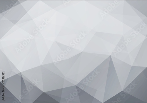 Fototapeta Naklejka Na Ścianę i Meble -  Abstract polygonal geometric background made of triangles.