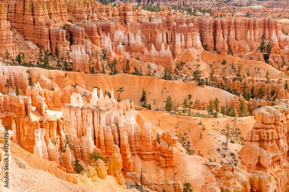 natural landmark Bryce Canyon National Park in Utah, USA natural landmark Bryce Canyon National Park in Utah, USA