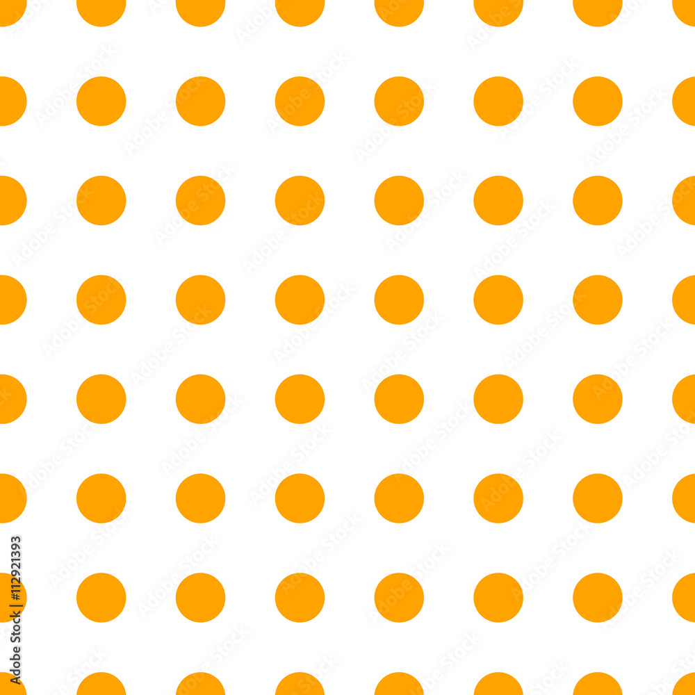 Polka dot orange pattern Polka dot orange pattern