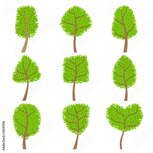 Decorative Trees Set