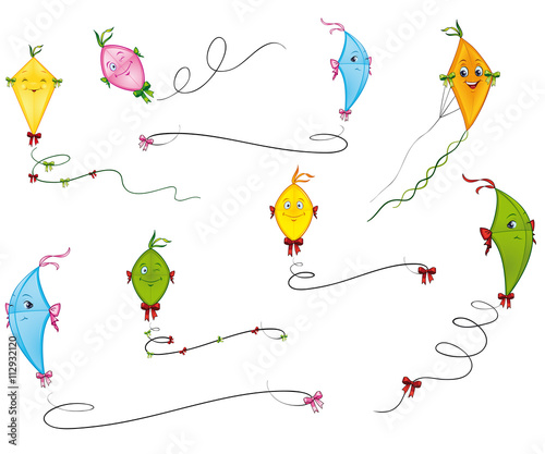 Drachen Set Sammlung Kite Collection 