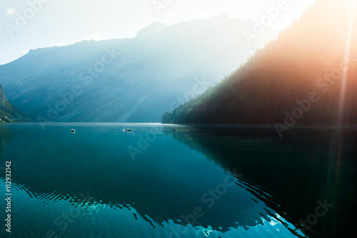Lake at Sunset