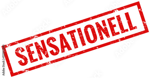 Sensationell stempel rot 
