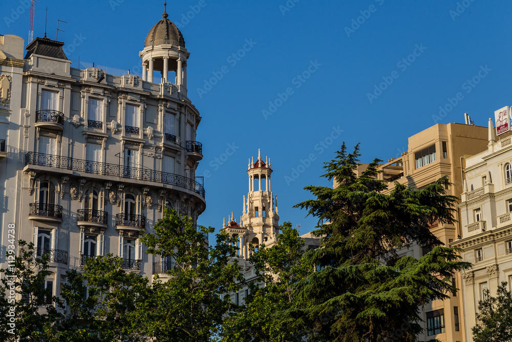 Fototapeta premium Edificios de Valencia