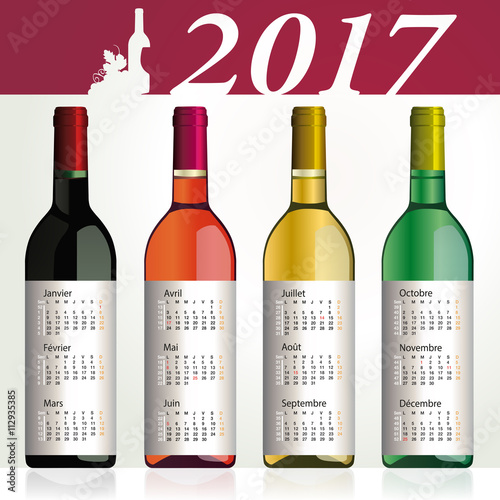 2017 - CALENDRIER - Vins de Bordeaux