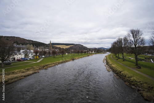 Peebles and the River Tweed
