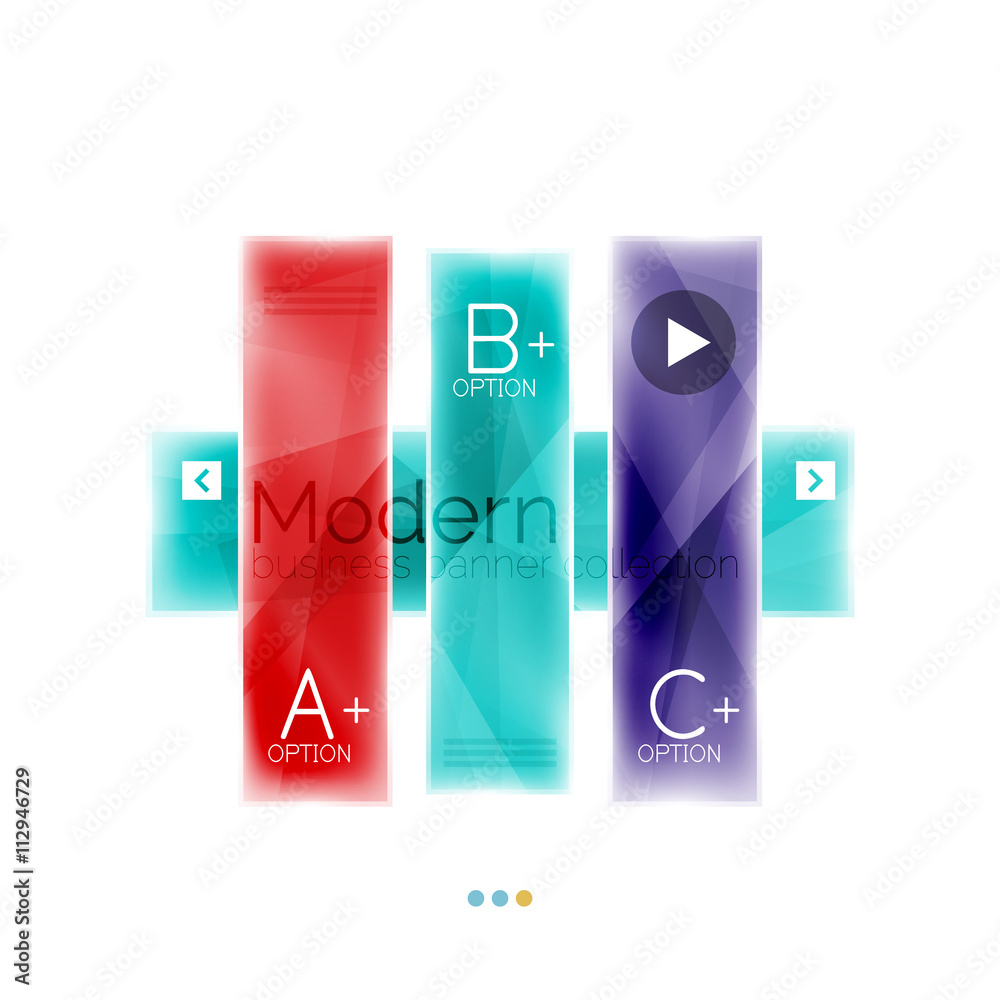 Business stripes geometric infographics box Business stripes geometric infographics box