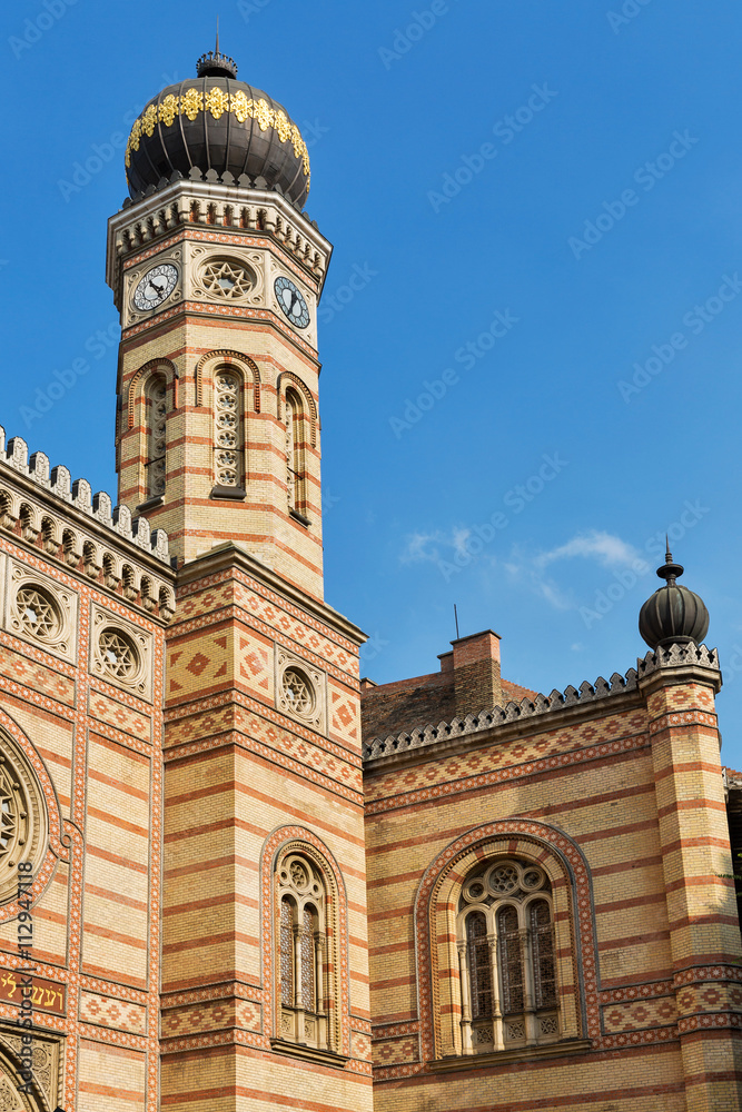 The Great Synagogue in Budapest, Hungary