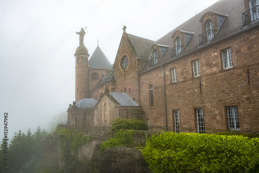 famous haute-barr castle famous haute-barr castle