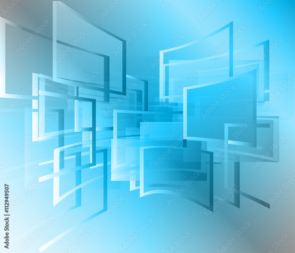 Fototapeta premium abstract rectangles vector background