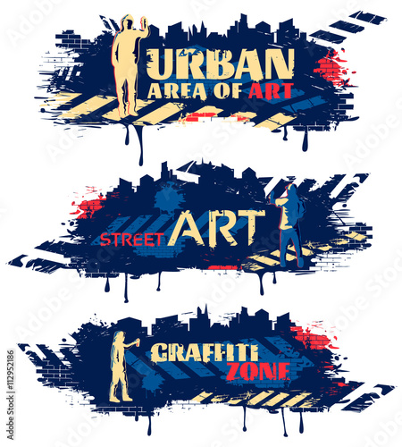 Street Art Horizontal Banners