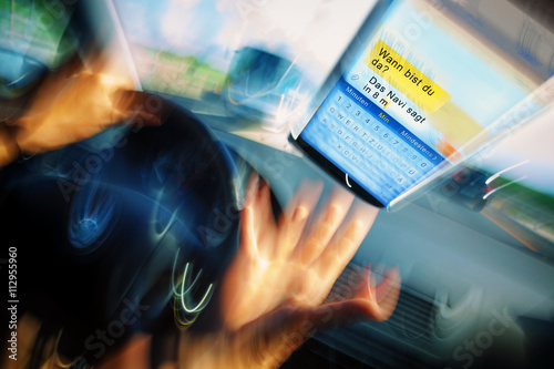 Smartphone as Cause of an Accident