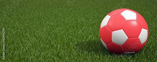 Ball On Grass Of Stadium © wolcan