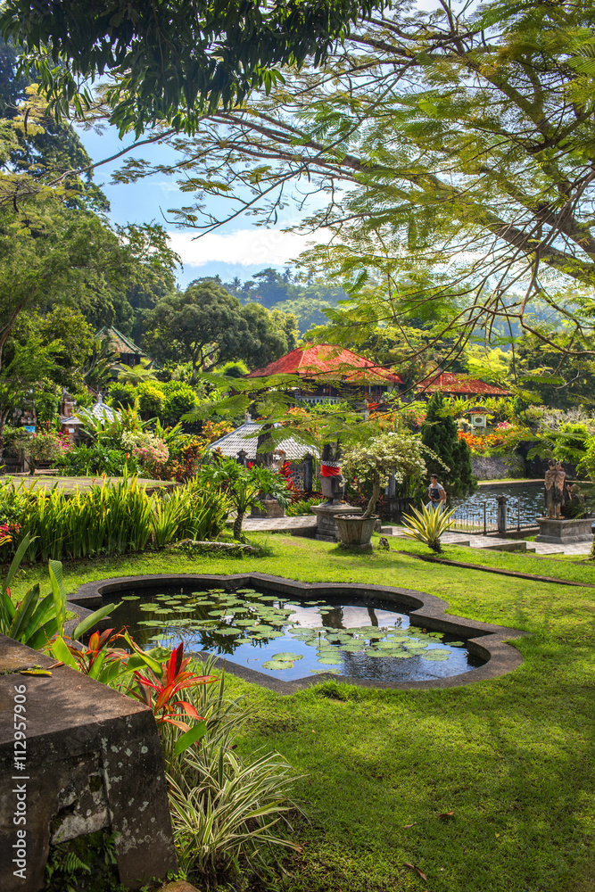 Obraz premium Water Palace of Tirta Ganggain East Bali, Indonesia