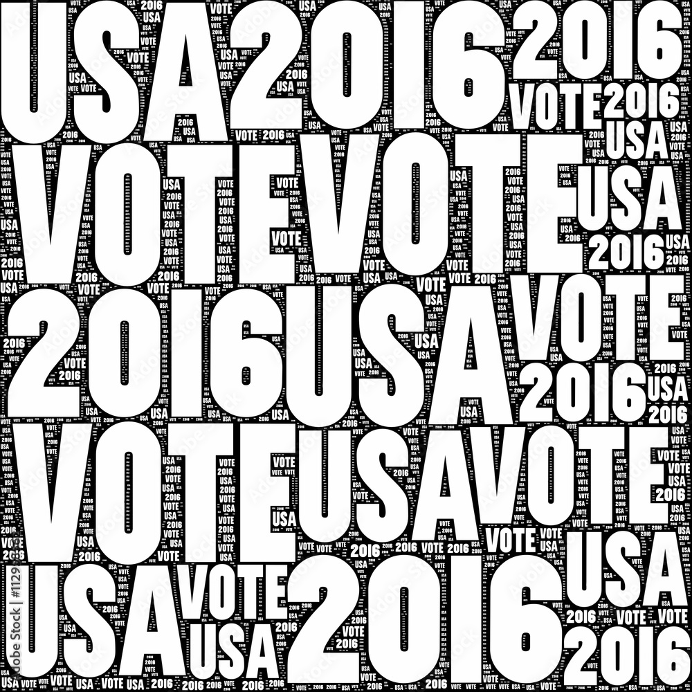 Fototapeta premium Vote USA 2016