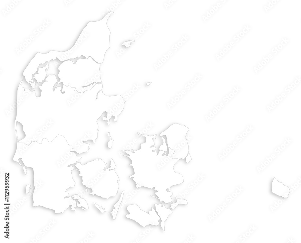 Map - Danmark Map - Danmark