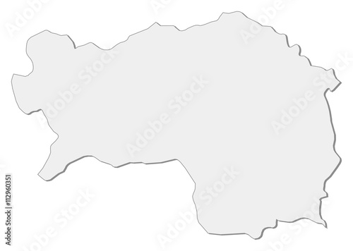 Map - Styria (Austria)