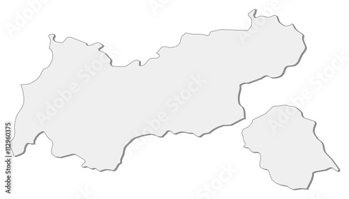 Map - Tyrol (Austria)