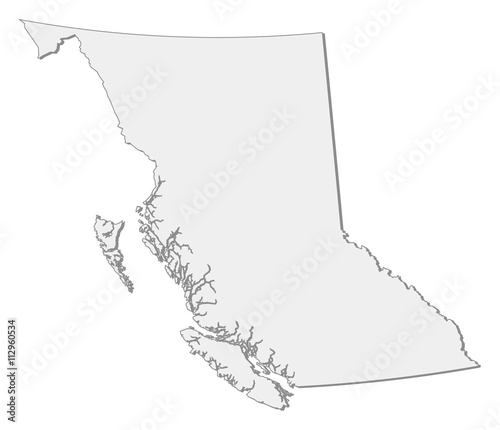 Map - British Columbia (Canada)