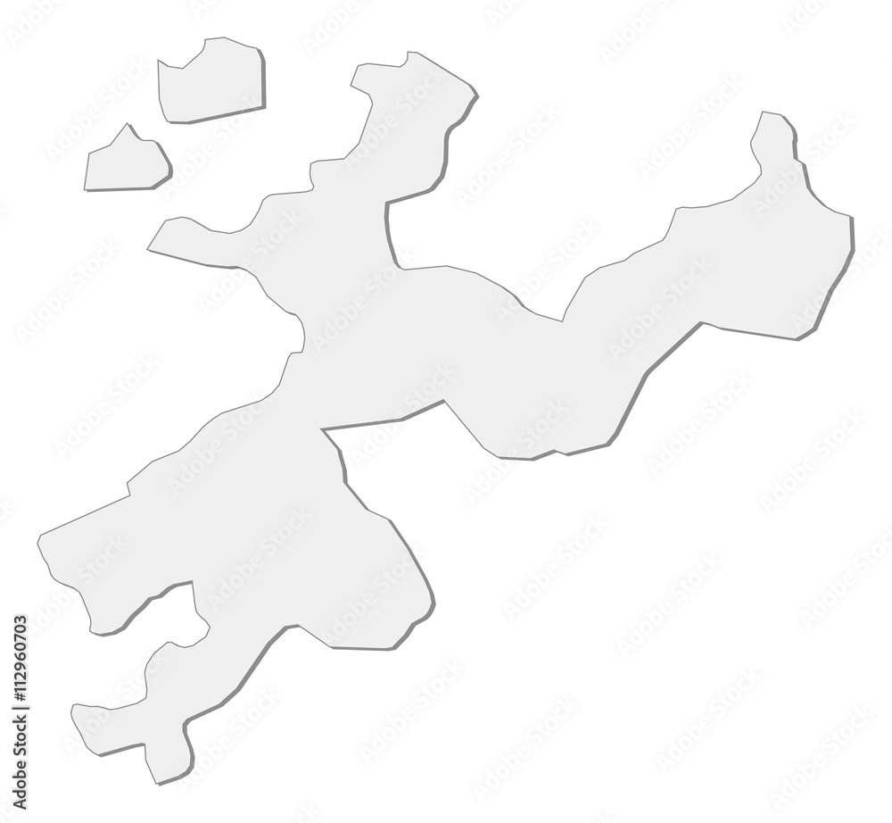 Map - Soleure (Swizerland)