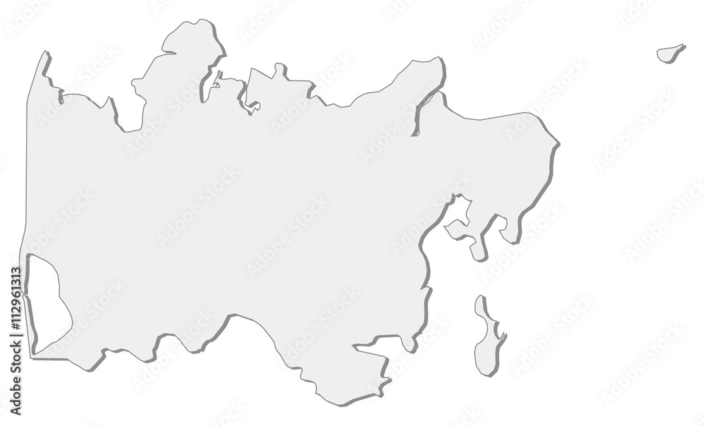 Map - Central Denmark (Danmark)