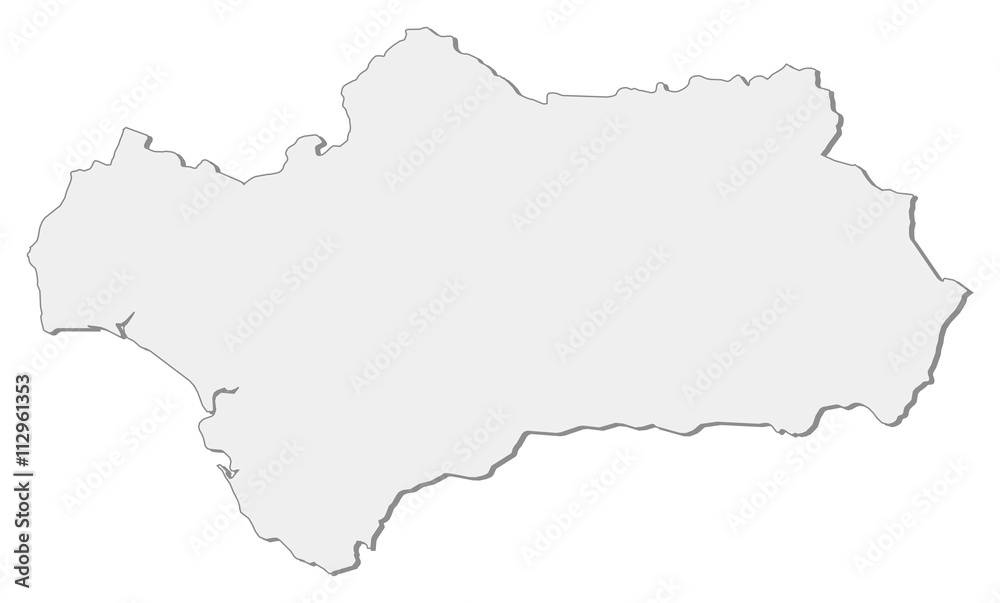 Map - Andalusia (Spain)