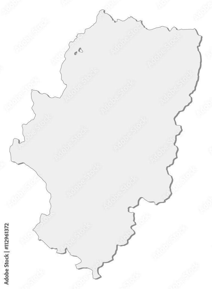 Map - Aragon (Spain)